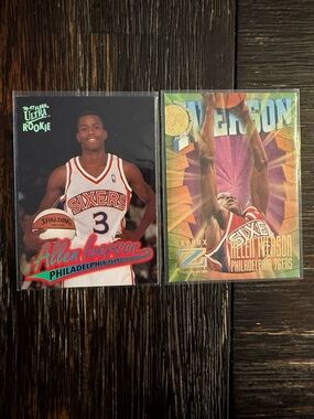 Allen Iverson Rookie cards